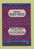 Matchbook Cover - Ultra Lifed Feeds East St Louis IL Fred Giguere 40 Strike