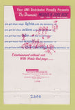 Matchbook Cover - Wurlitzer Organs Rank Jacksonville IL Springfield 40 Strike