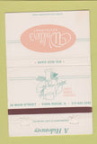 Matchbook Cover - Walter's Restaurant Park Ridge IL WEAR 40 Strike