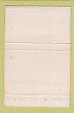 Matchbook Cover - Aluminum Fence of America Warren OH WEAR 40 Strike
