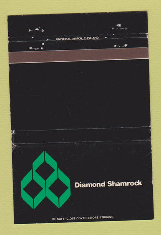 Matchbook Cover - Diamond Shamrock oil gas WEAR 40 Strike