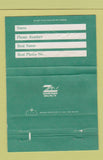 Matchbook Cover - Diamond Shamrock oil gas WEAR 40 Strike