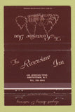 Matchbook Cover - The Riverview Inn Smithtown NY 40 Strike