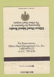 Matchbook Cover - Hilton Head Island Realty SC WEAR 40 Strike