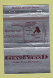 Matchbook Cover - The Grand Island Restaurant Denver Colorado 40 Strike