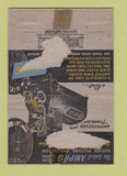 Matchbook Cover - Ampro Movie Projector Muskegon MI Army Navy WEAR 40 Strike
