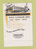 Matchbook Cover - Art Display Company Washington DC? 40 Strike