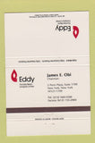 Matchbook Cover - Eddy Match James Obi New York City 40 Strike