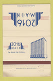 Matchbook Cover - 2016 Main High Rise Apartments WEAR 40 Strike