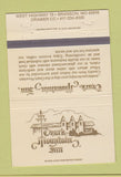Matchbook Cover - Ozark Mountain Inn Branson MO 40 Strike