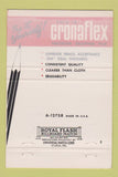 Matchbook Cover - DuPont Cronaflex Wilmington DE 40 Strike