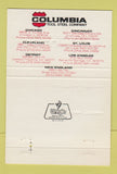 Matchbook Cover - Columbia Tool Steel Chicago Cincinnati Cleveland 40 Strike