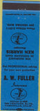 Matchbook Cover - AW Fuller Ken Harris Insurance Camarillo CA