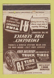 Matchbook Cover - A1 Tire Company Chicago IL 40 Strike