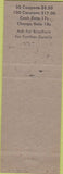 Matchbook Cover - Statistical Research Bureau Carmichael CA