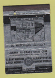 Matchbook Cover - Albany Machine Tool Works NY WEAR 40 Strike