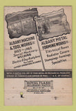 Matchbook Cover - Albany Machine Tool Works NY WEAR 40 Strike