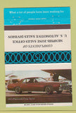 Matchbook Cover - 1975 Plymouth Fury Sports Memphis TN 40 Strike