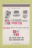 Matchbook Cover - RC Allen Business Machines Grand Rapids MI WORN 40 Strike
