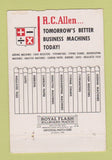 Matchbook Cover - RC Allen Business Machines Grand Rapids MI WORN 40 Strike