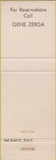 Matchbook Cover - Cypress Hills Golf Course Colma CA