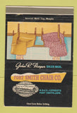 Matchbook Cover - Fort Smith Chair Company AR 40 Strike