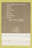 Matchbook Cover - McCune San Francisco CA Store 40 Strike