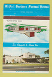 Matchbook Cover - McFall Brothers Funeral Homes Detroit River Rouge MI 40 Strike
