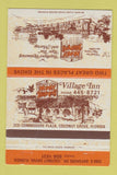 Matchbook Cover - Monty Trainer's Bayshore Restaurant Coconut Grove FL 40 Strike