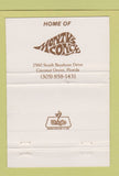 Matchbook Cover - Mountainside Rentals Carrabassett Valley ME 40 Strike