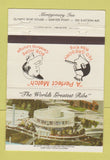 Matchbook Cover - Montgomery Inn Bob Hope Montgomery OH 40 Strike