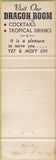 Matchbook Cover - Chungking Cafe Chinese Anaheim CA