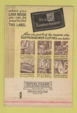 Matchbook Cover - Kuppenheimer Men's Clothes Harrisburg PA WEAR 40 Strike