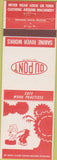 Matchbook Cover - Du Pont Sabine River Works Safety
