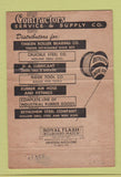 Matchbook Cover - Contractors Service and Supply Winchester KY 40 Strike