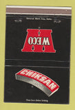 Matchbook Cover - Chiksan Weco Chicago IL Houston TX oil well 40 Strike