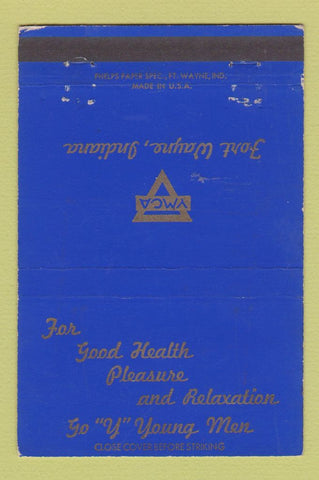 Matchbook Cover - YMCA Fort Wayne IN 40 Strike