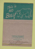 Matchbook Cover - Anderson Meat 40 Strike