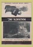 Matchbook Cover - Maurath Inc Electrodes Cleveland OH WEAR 40 Strike