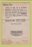 Matchbook Cover - Maurath Inc Electrodes Cleveland OH WEAR 40 Strike