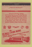 Matchbook Cover - St Paul Union Depot MN 40 Strike