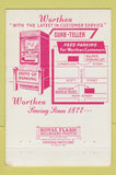Matchbook Cover - Worthen Bank and Trust Little Rock AR 40 Strike