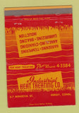 Matchbook Cover - Industrial Heat Treating Derby CT 40 Strike