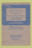 Matchbook Cover - Montgomery Real Estate Insurance Birmingham AL 40 Strike
