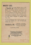 Matchbook Cover - Maurath Inc Electrodes Cleveland OH 40 Strike