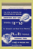 Matchbook Cover - Right and Left Tools Philadelphia PA 40 Strike