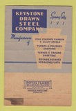 Matchbook Cover - Keystone Drawn Steel Company Spring City PA 40 Strike