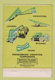 Matchbook Cover - Barber Green Tractors Regina Saskatoon SK 40 Strike