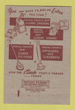 Matchbook Cover - Clarke Sanding Machine Company Muskegon MI 40 Strike