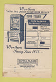 Matchbook Cover - Worthen Bank and Trust Little Rock AR WEAR 40 Strike